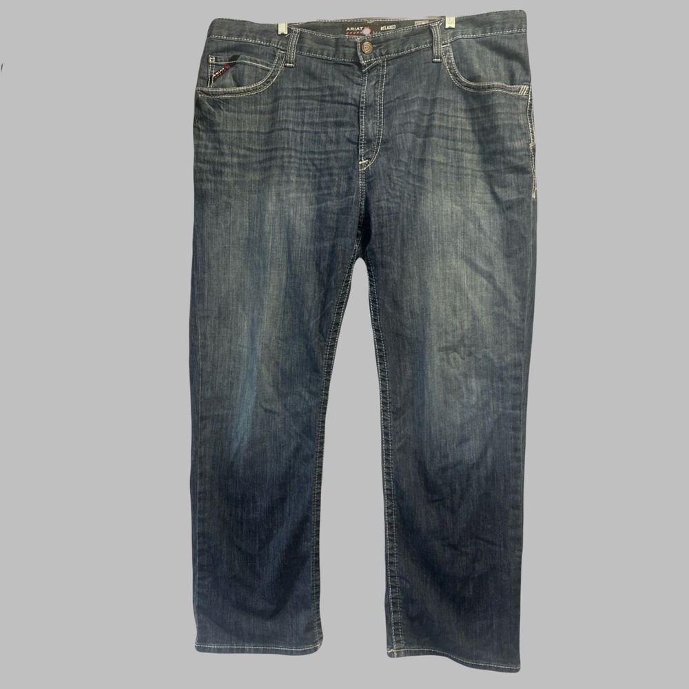 Ariat FR Jeans M4 Relaxed Boot Cut Fire‎ Resistant CAT2 Mens 42x32 Work Wear